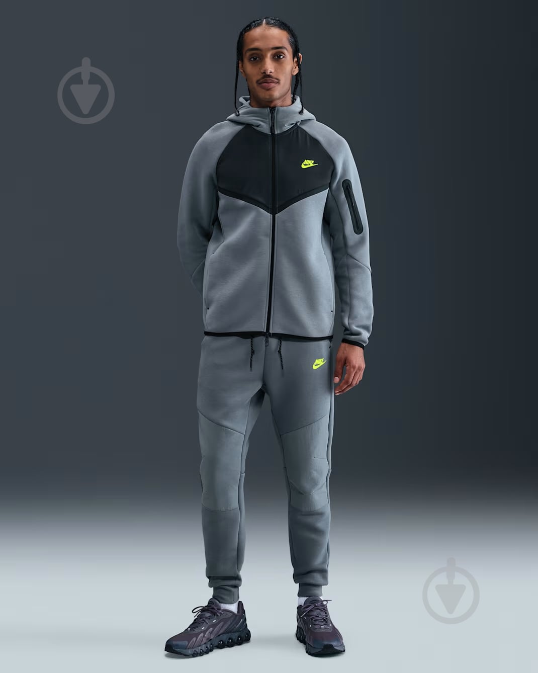 ᐉ Штани Nike M NK TCH MIX JGGR IH4303-065 р. 2XL сірий • Краща