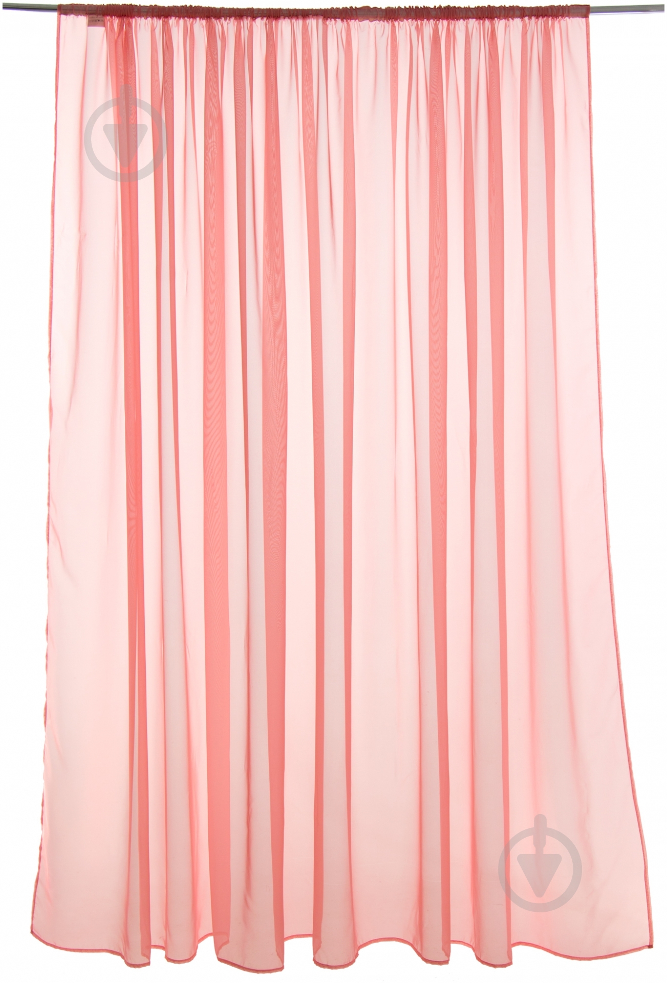 Тюль  Вуаль светло-розовый 400x280 см UNDERPRICE - фото 1