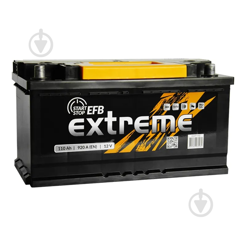 Аккумулятор автомобильный Extreme 110Ah 920A 12V «+» справа (EEFB110) - фото 3
