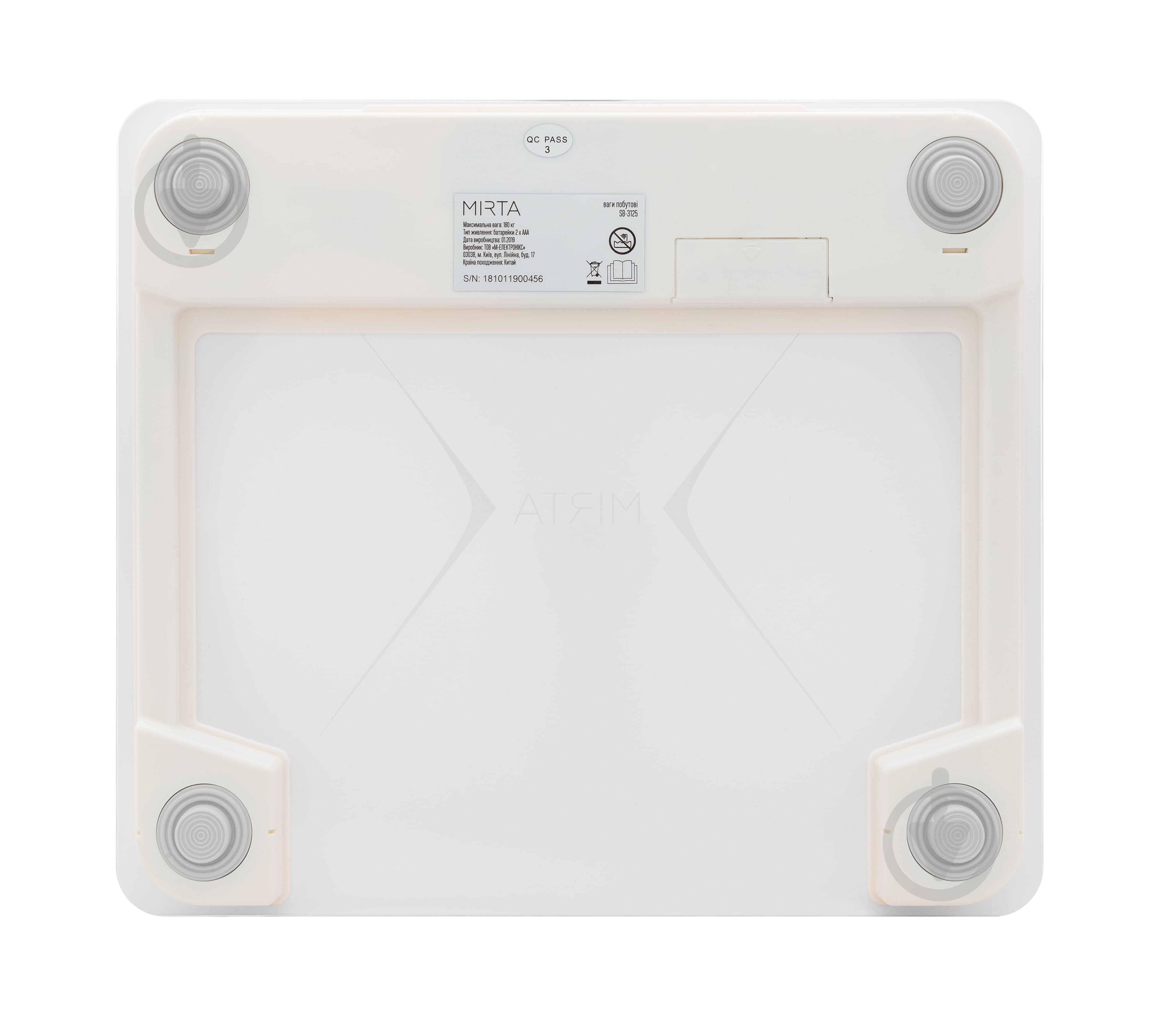 Весы напольные Mirta SB-3125 - фото 5