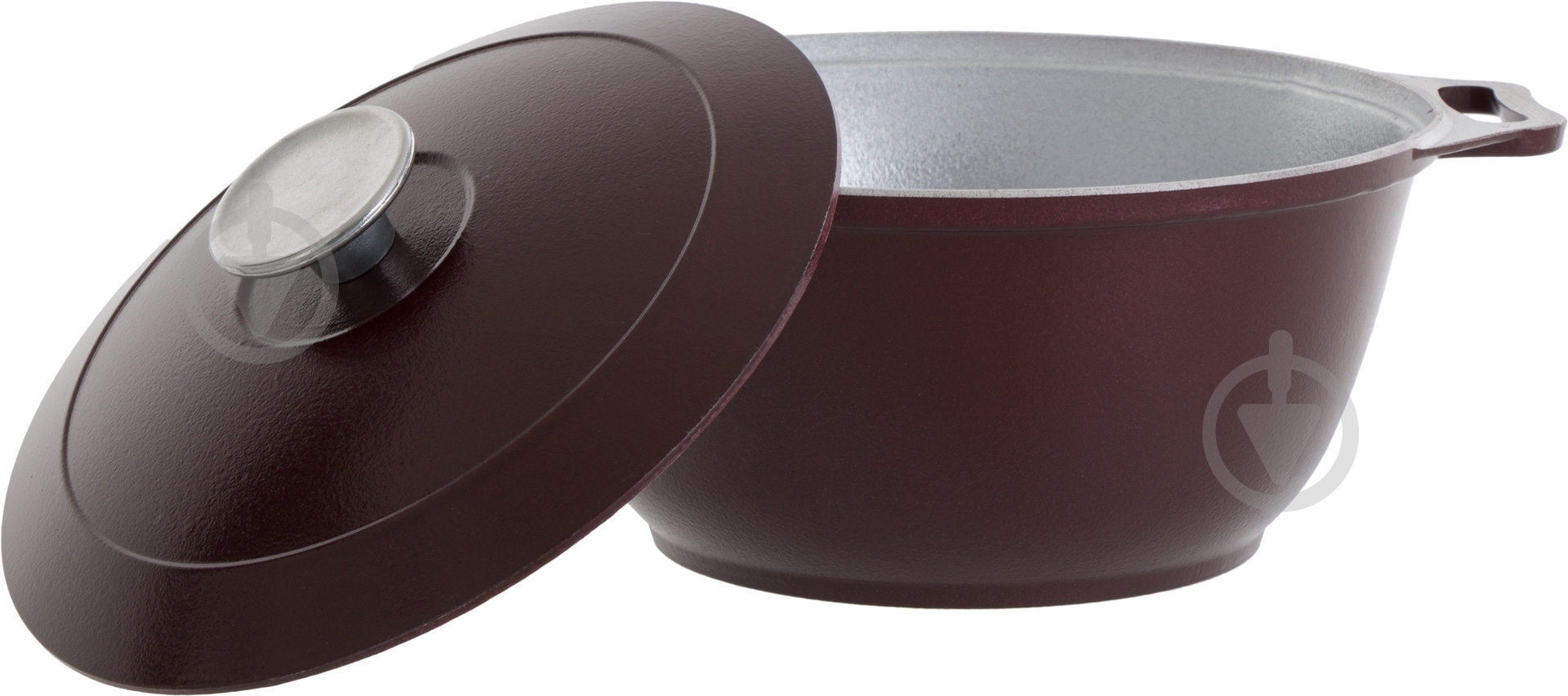 Кастрюля с крышкой Biol 2,5 л бордо К0251Д - фото 2