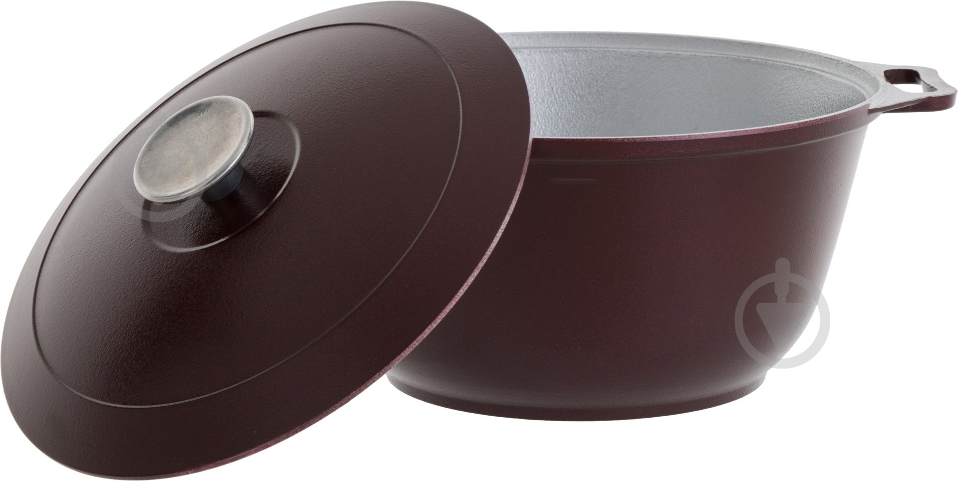 Кастрюля с крышкой Biol 3,5 л бордо К0351Д - фото 2