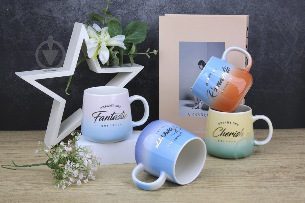 Чашка Fiora Dreamy жовта 360 мл - фото 2