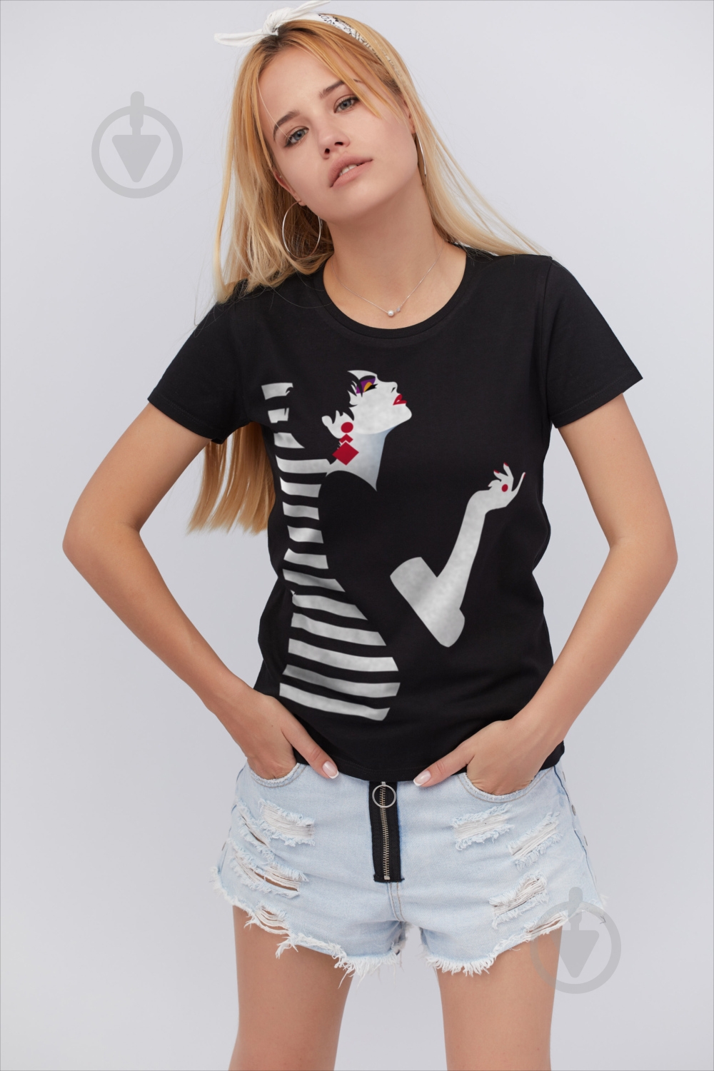 Футболка YAPPI Basic WB1047 р.M чорний - фото 1 Футболка YAPPI Basic WB1047 р.M чорний - фото 1