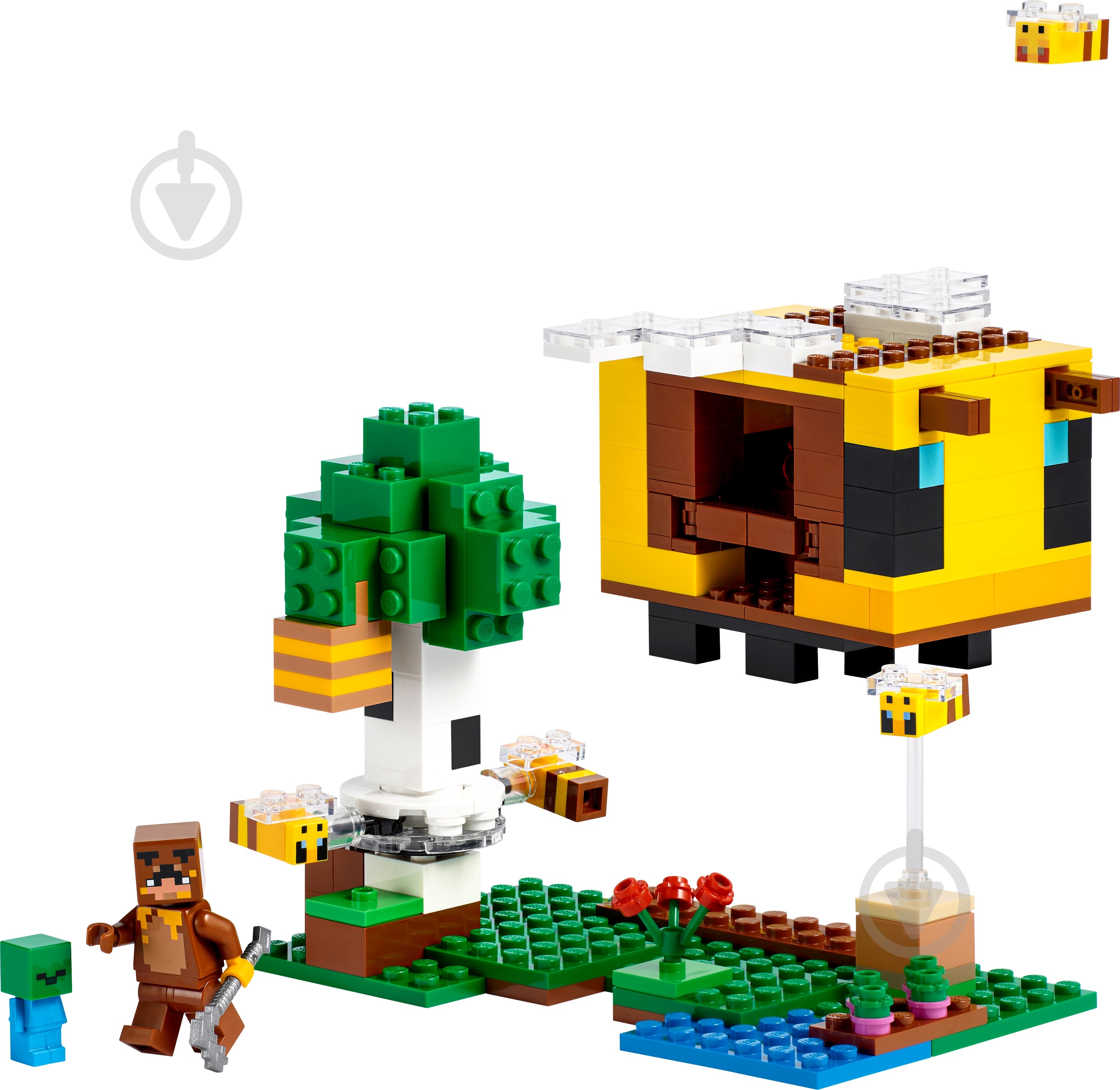 Конструктор LEGO Minecraft Бджолиний будиночок 21241 - фото 3