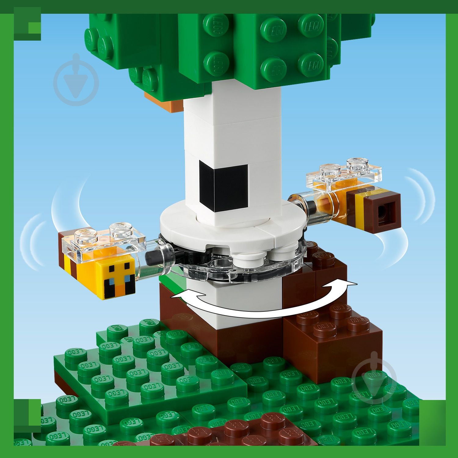 Конструктор LEGO Minecraft Бджолиний будиночок 21241 - фото 7