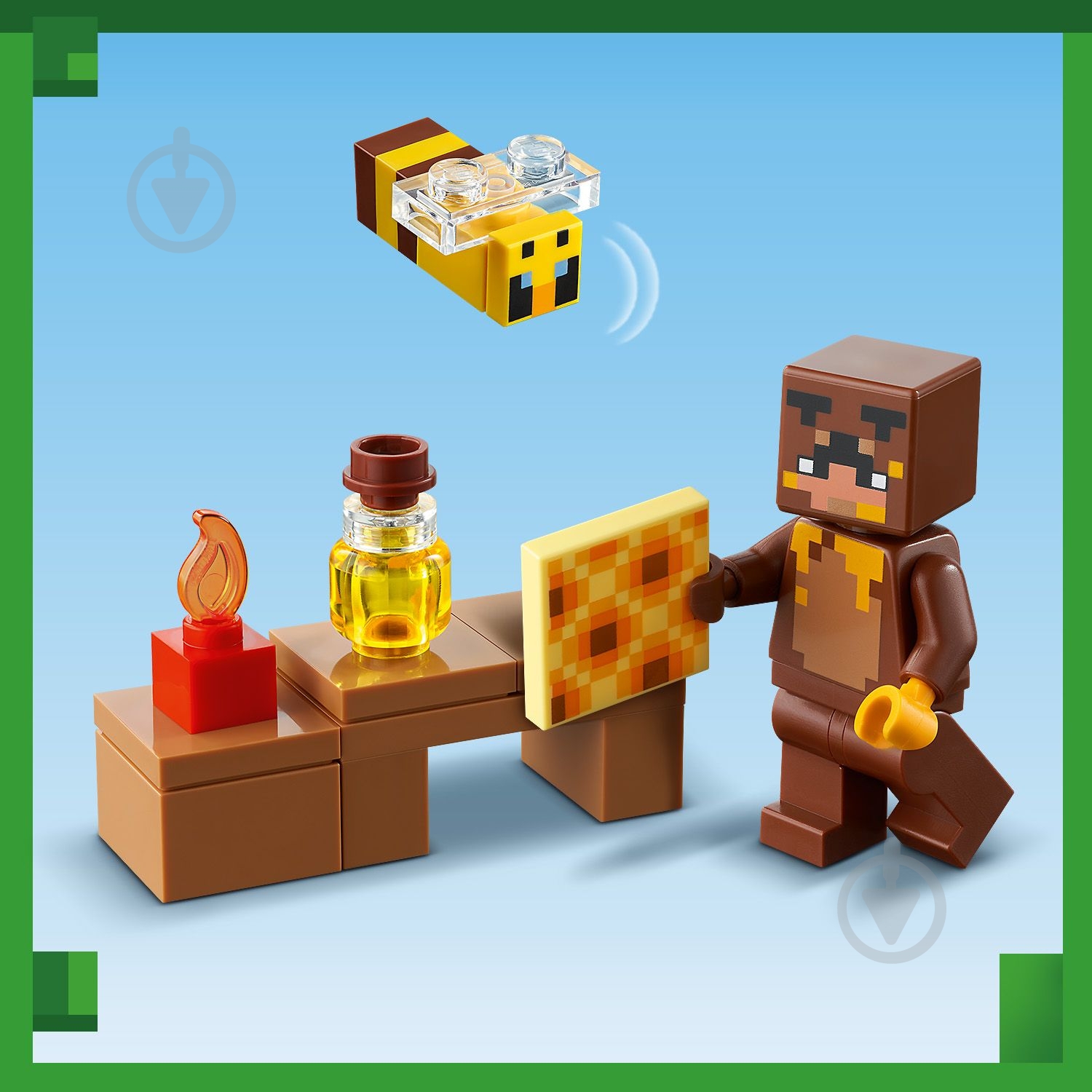 Конструктор LEGO Minecraft Бджолиний будиночок 21241 - фото 9