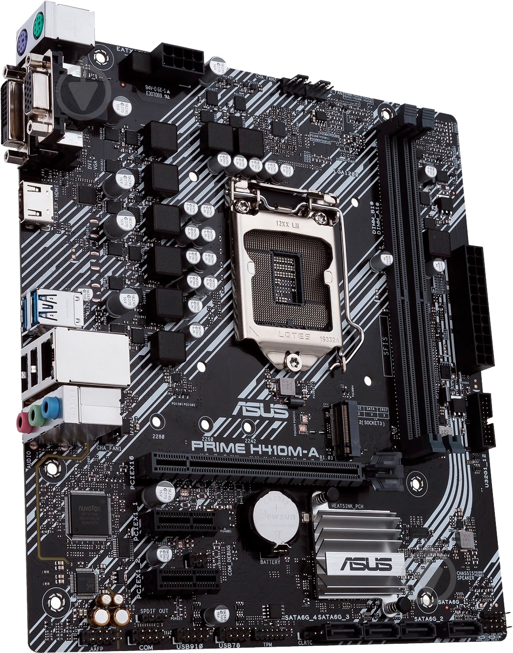Материнська плата Asus PRIME H410M-A/CSM (Socket 1200, micro ATX) - фото 4