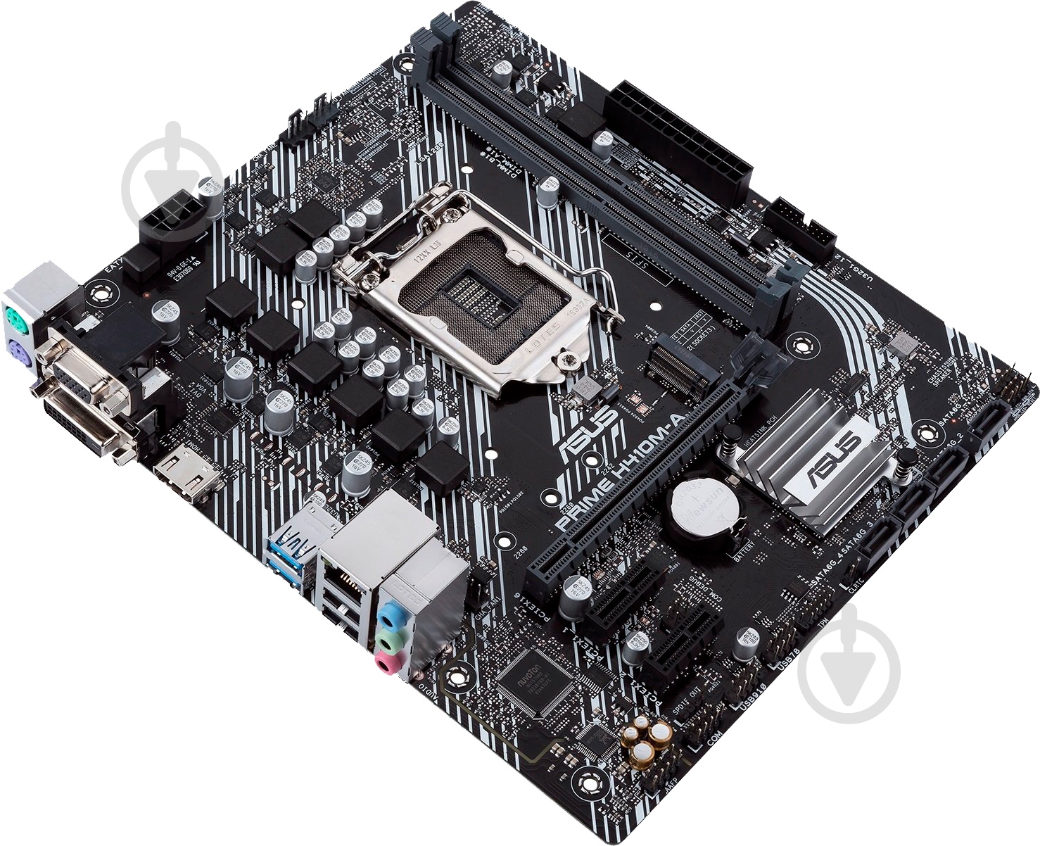 Материнська плата Asus PRIME H410M-A/CSM (Socket 1200, micro ATX) - фото 5