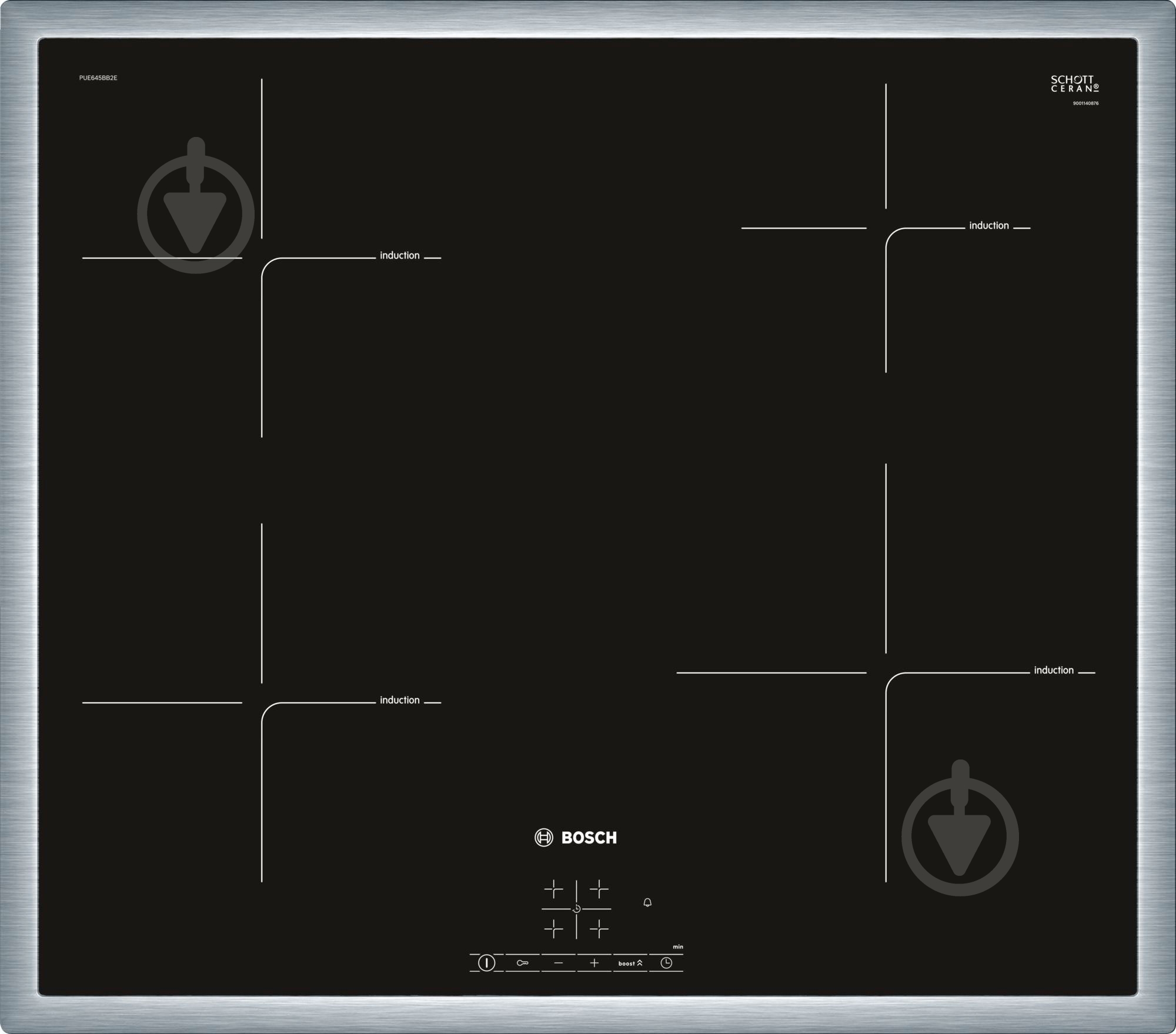 Варочная поверхность индукционная Bosch PUE645BB2E - фото 1