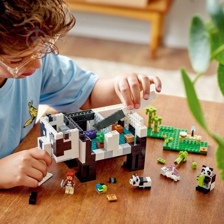 Конструктор LEGO Minecraft Дом панды 21245 - фото 4