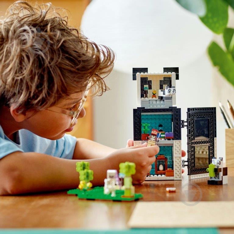 Конструктор LEGO Minecraft Дом панды 21245 - фото 5