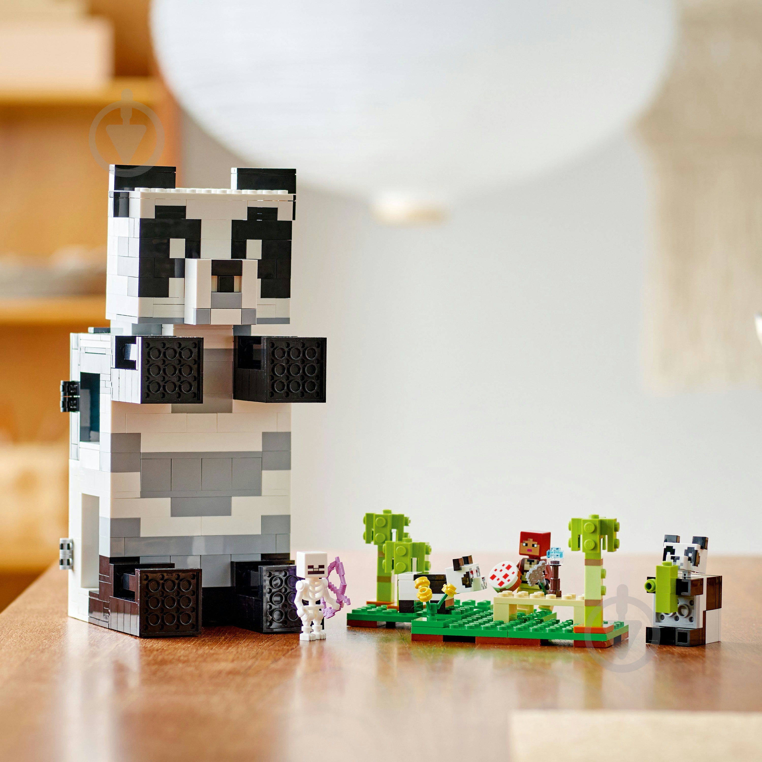 Конструктор LEGO Minecraft Дом панды 21245 - фото 6