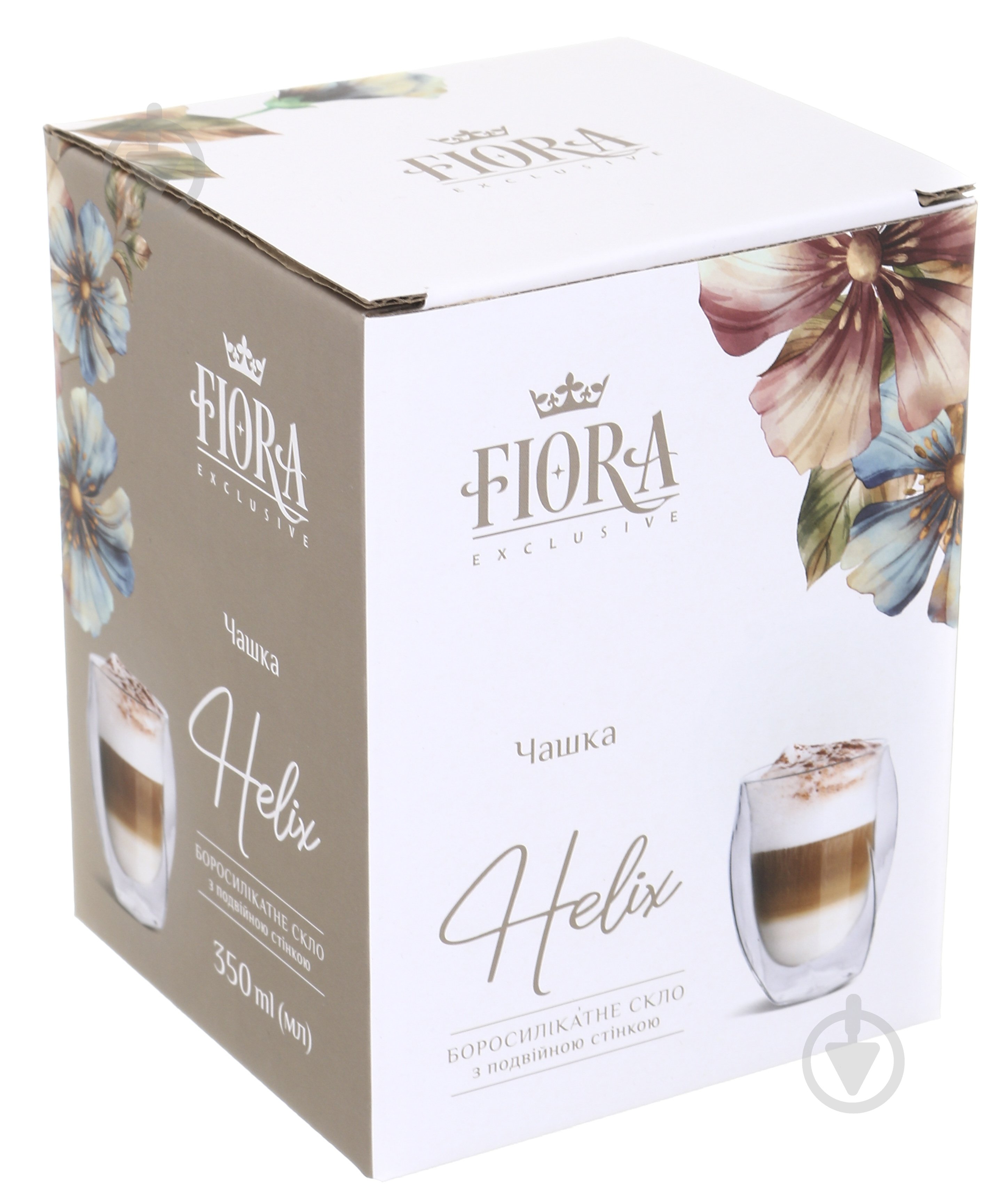 Чашка Fiora Helix 350 мл - фото 8 Чашка Fiora Helix 350 мл - фото 8
