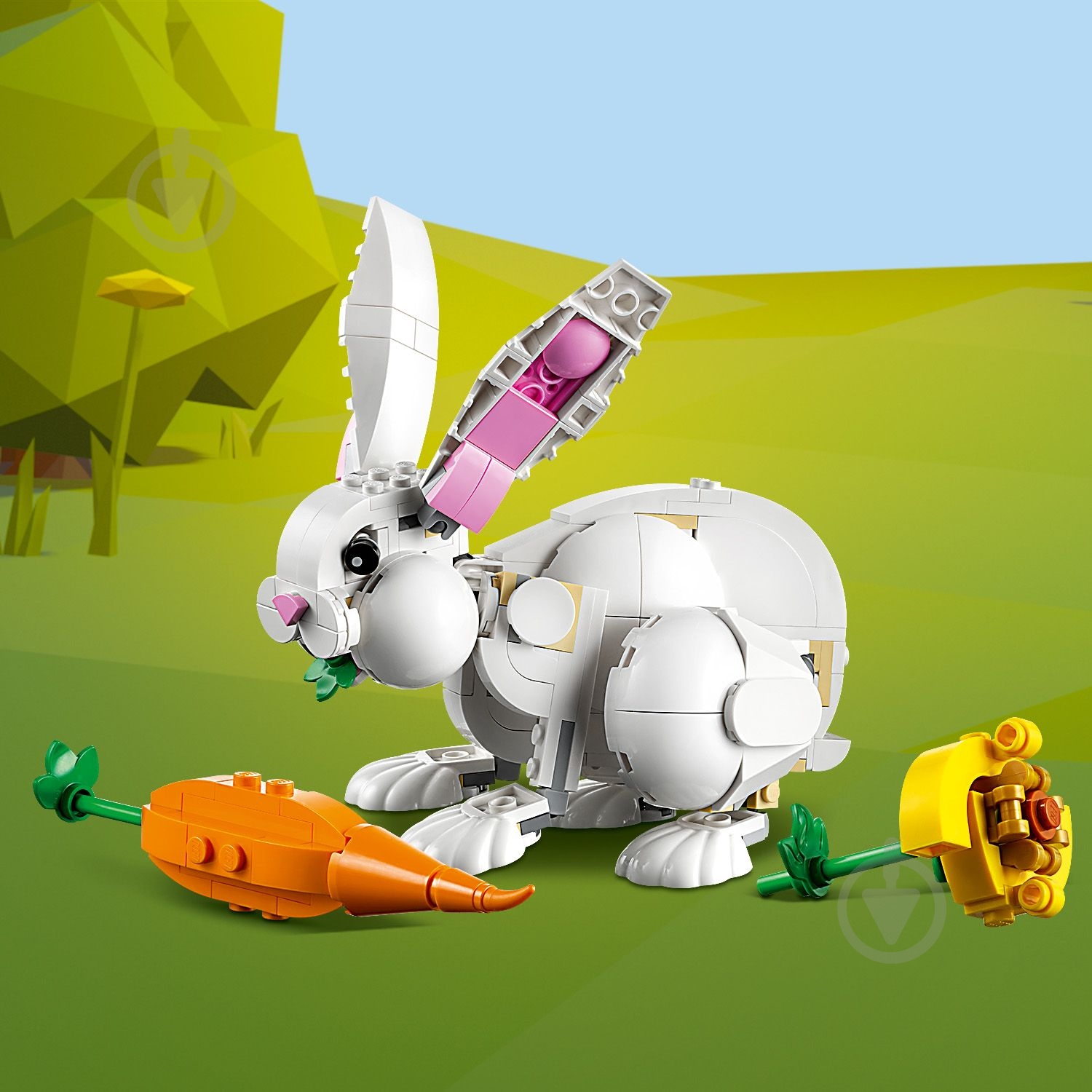 Конструктор LEGO Creator Белый кролик 31133 - фото 9 Конструктор LEGO Creator Белый кролик 31133 - фото 9