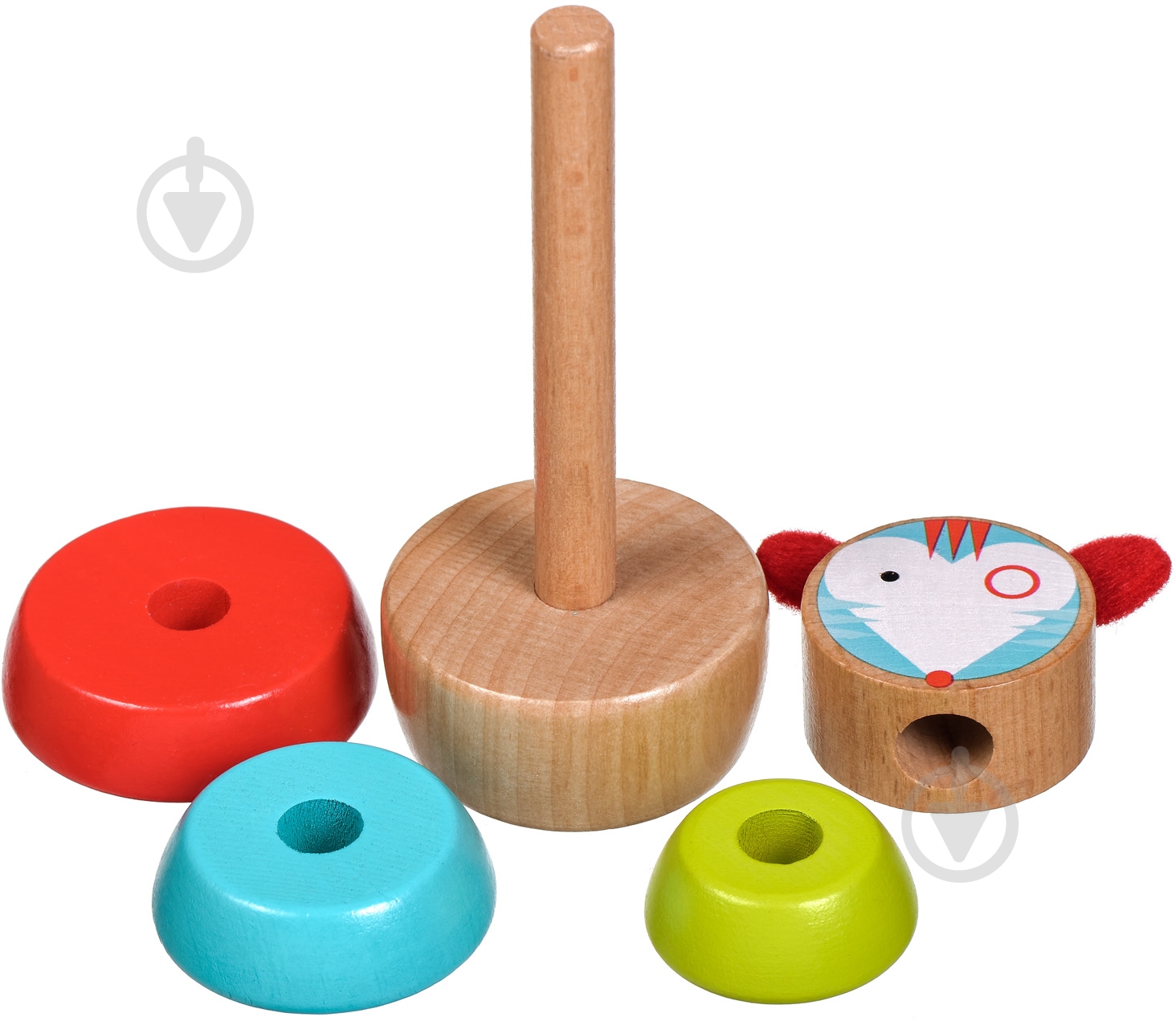 Пирамидка Lucy&Leo Мышка - фото 2