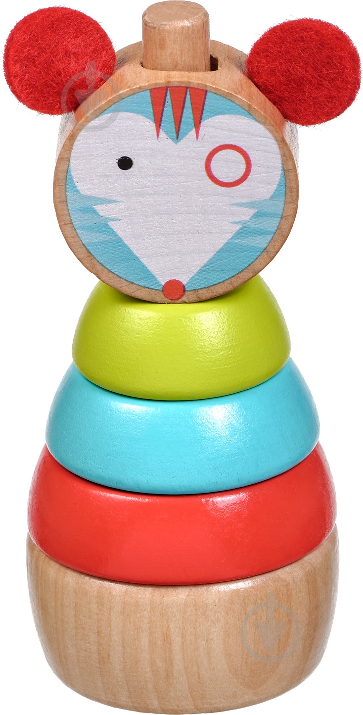 Пирамидка Lucy&Leo Мышка - фото 1