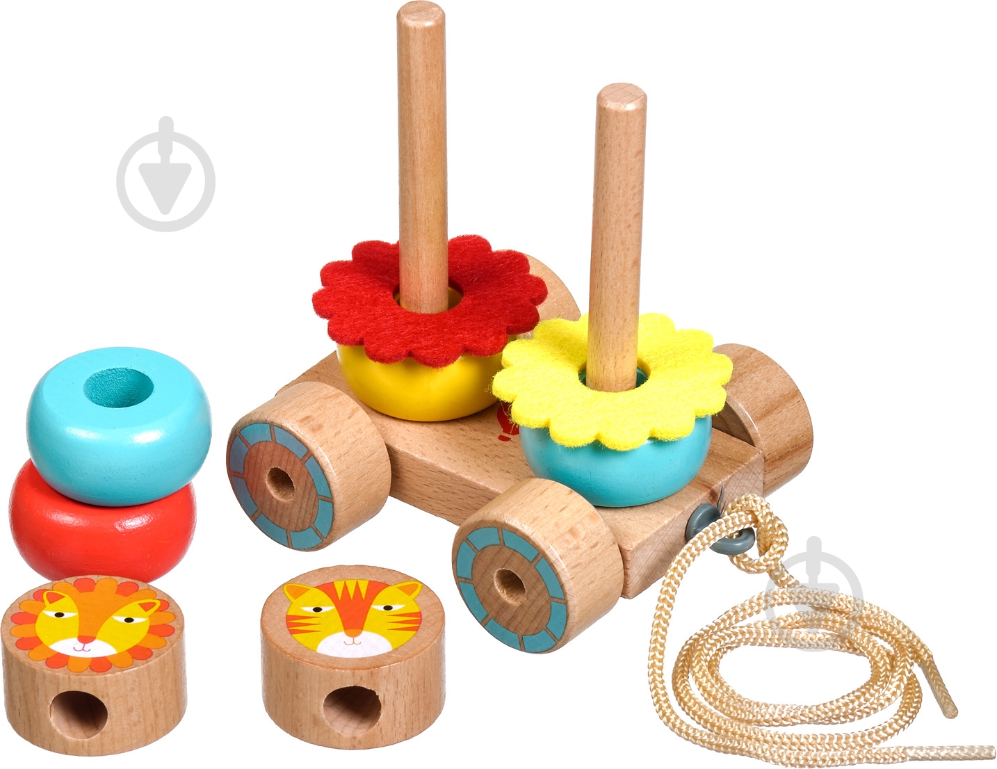 Каталка-конструктор Lucy&Leo Львы - фото 2