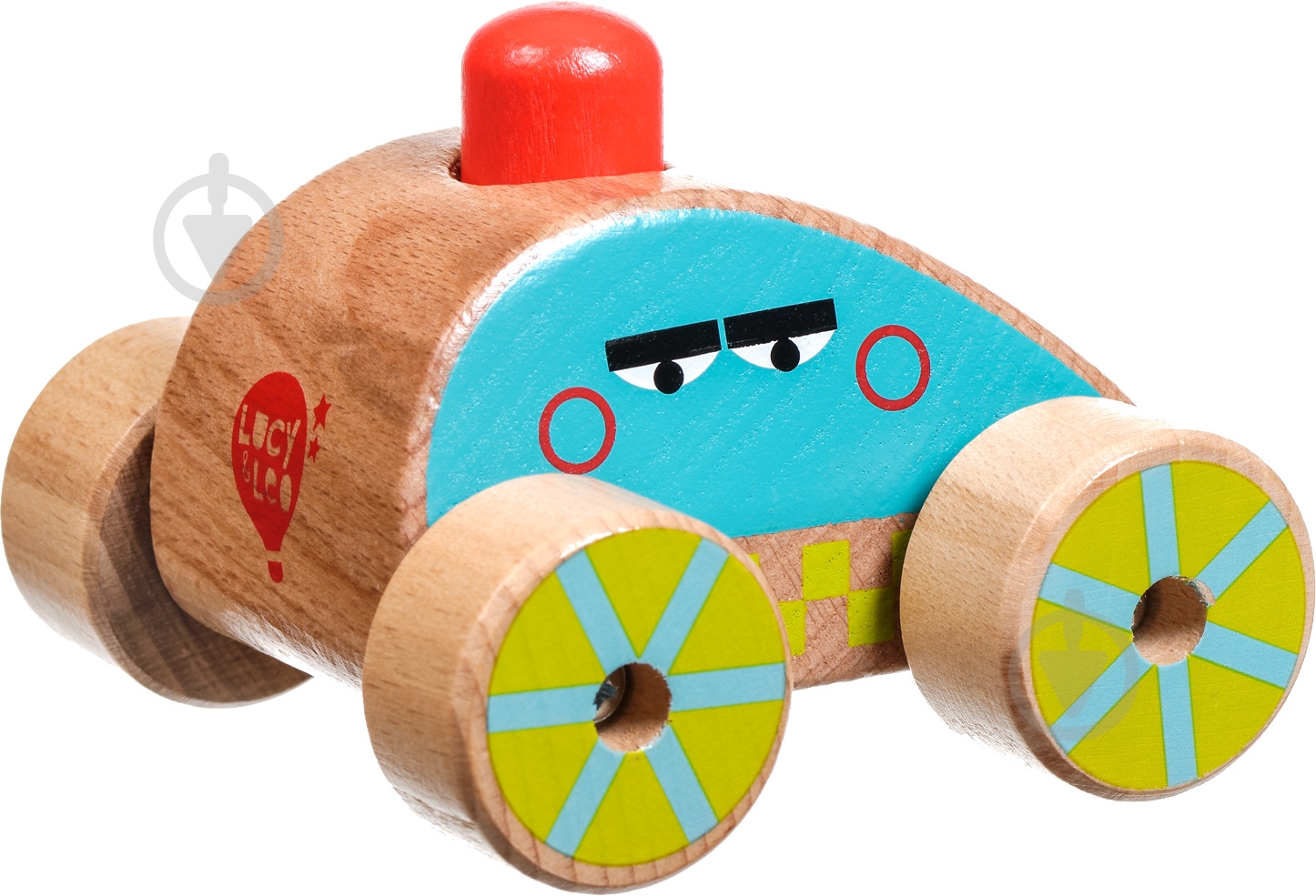 Каталка-пищалка Lucy&Leo Полиция - фото 2 Каталка-пищалка Lucy&Leo Полиция - фото 2