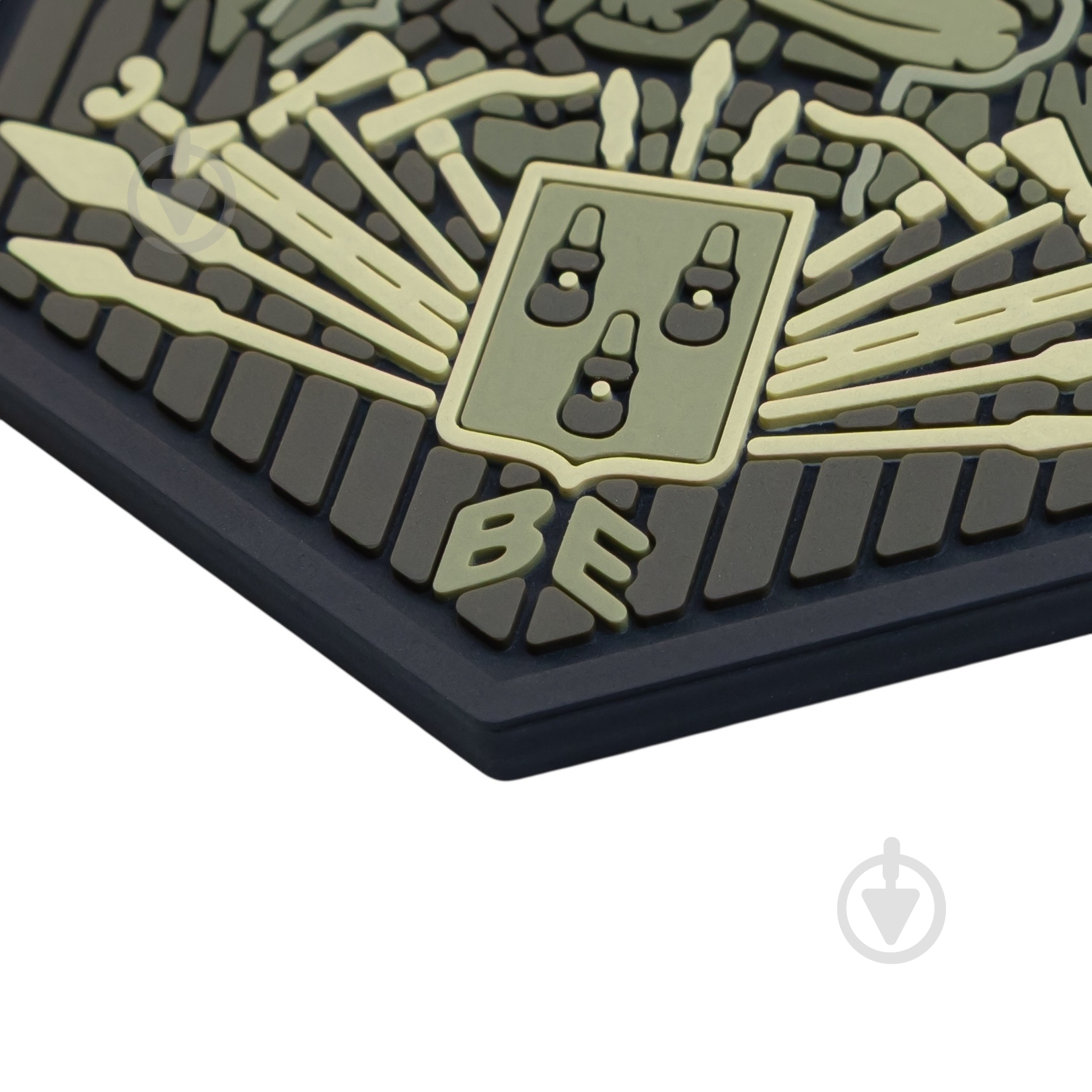 Шеврон-патч Brand Element ПВХ "Сумы" олива - фото 4