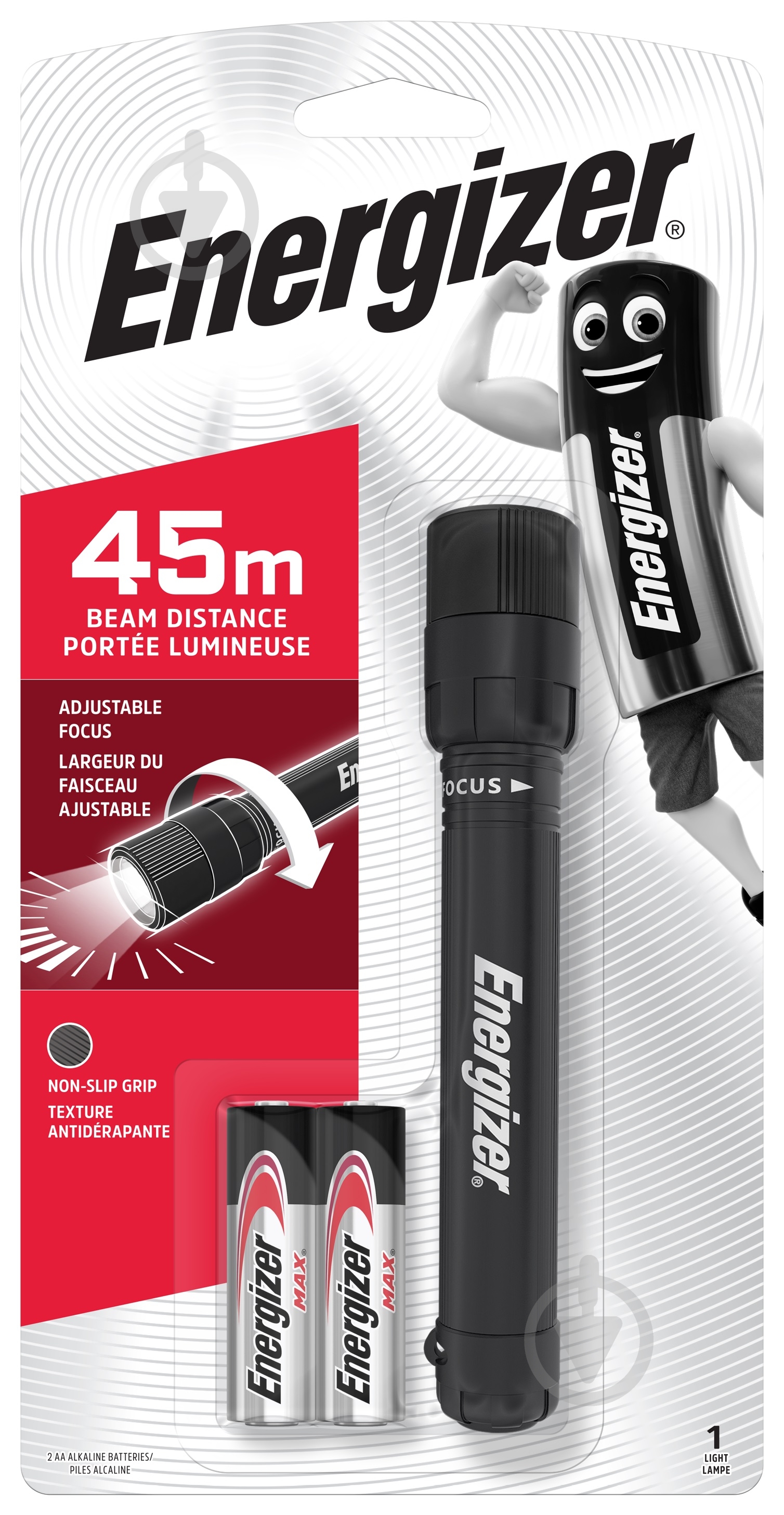 Фонарь Energizer ENR Xfocus черный - фото 1 Фонарь Energizer ENR Xfocus черный - фото 1