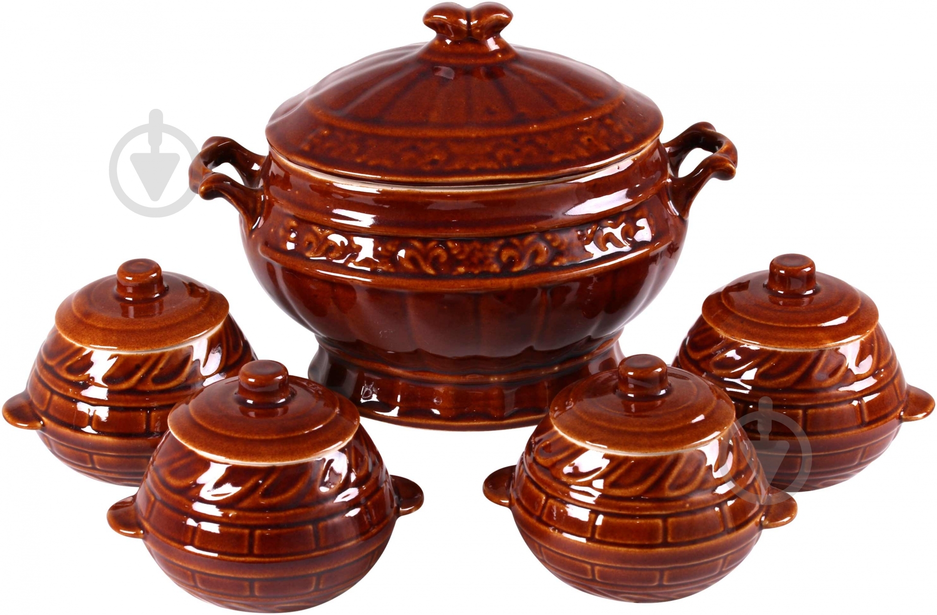 Набор керамический суповой - фото 1