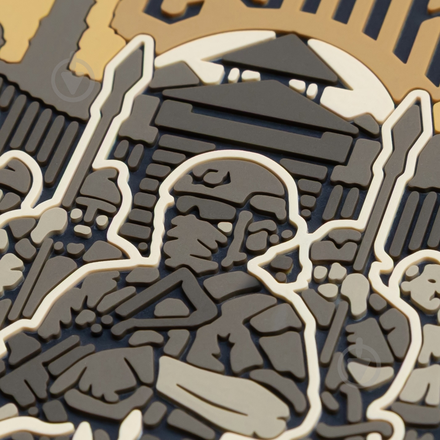 Шеврон-патч Brand Element ПВХ "Сумы" койот - фото 3