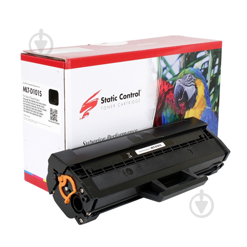 Картридж лазерный Static Control Parrot совместимый для SAMSUNG MLT-D101S black - фото 1 Картридж лазерный Static Control Parrot совместимый для SAMSUNG MLT-D101S black - фото 1