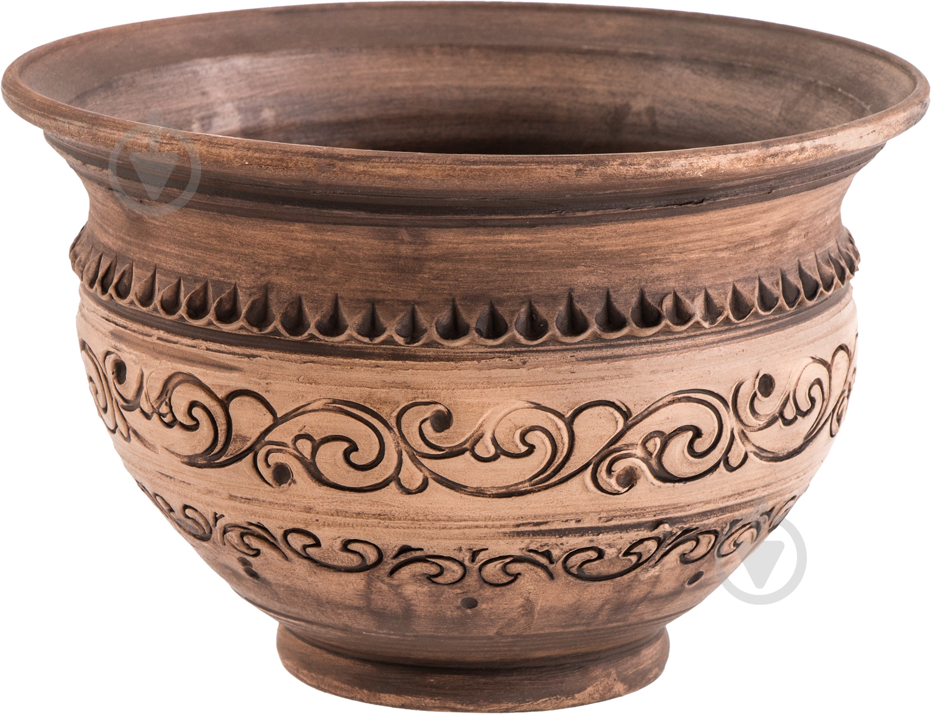 Макитра с крышкой Узор 1 л - фото 3