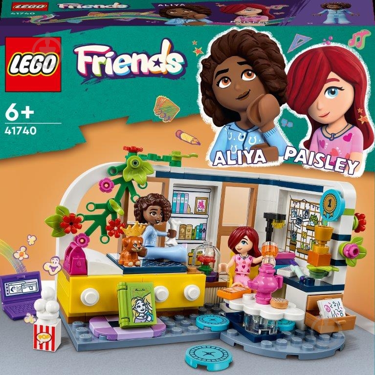 Конструктор LEGO Friends Кімната Алії 41740 - фото 1