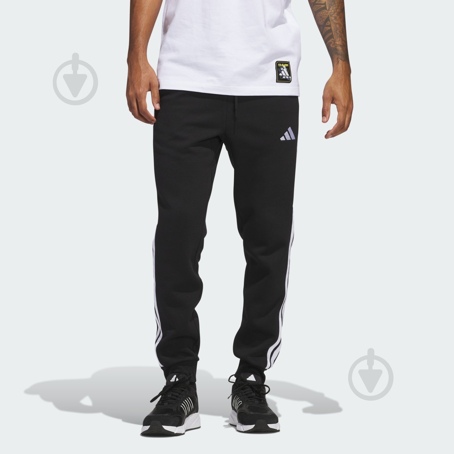 Штани Adidas M 3S FL TC PT JD1861 р. 2XL чорний - фото 1 Штани Adidas M 3S FL TC PT JD1861 р. 2XL чорний - фото 1