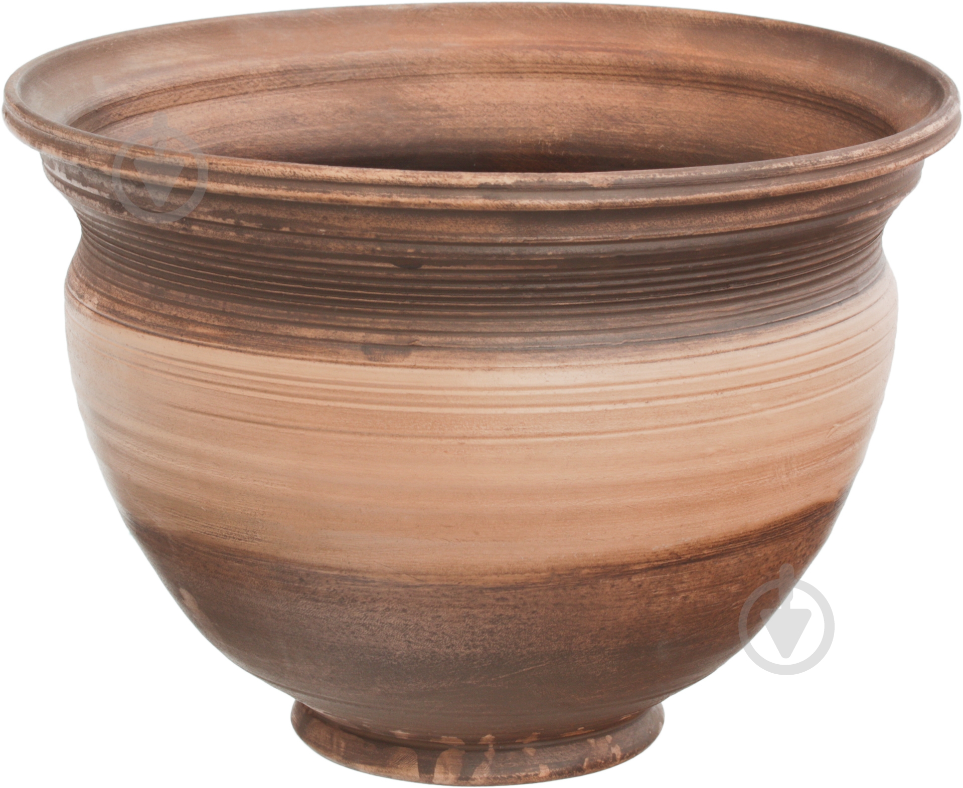 Макитра 3 л молочная - фото 1