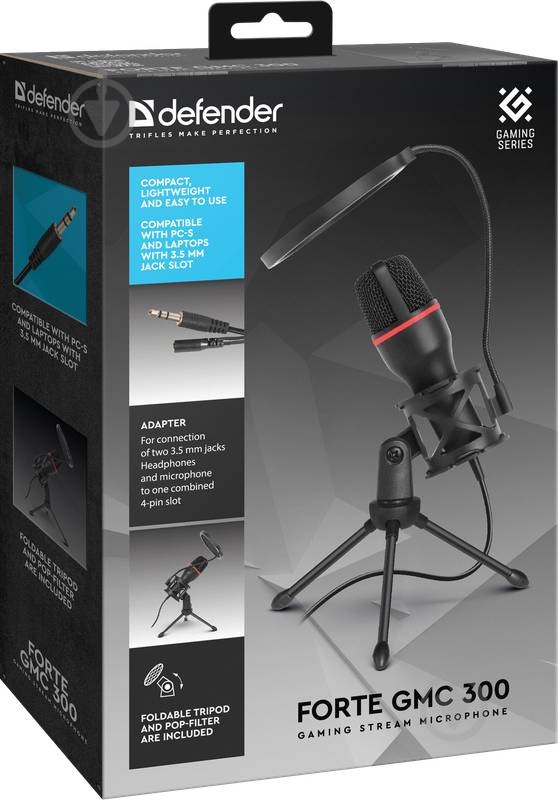 Микрофон Defender Forte GMC 300 (64630) - фото 10