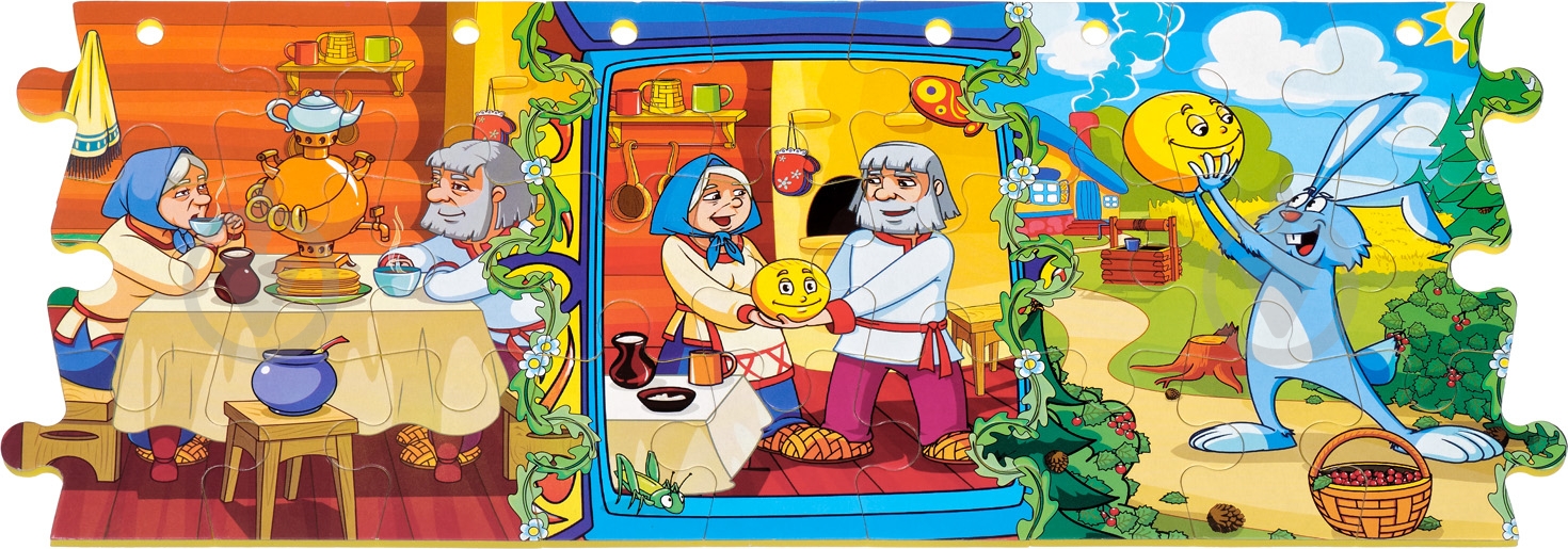 Книга-пазлы Бомик Колобок 743 - фото 3