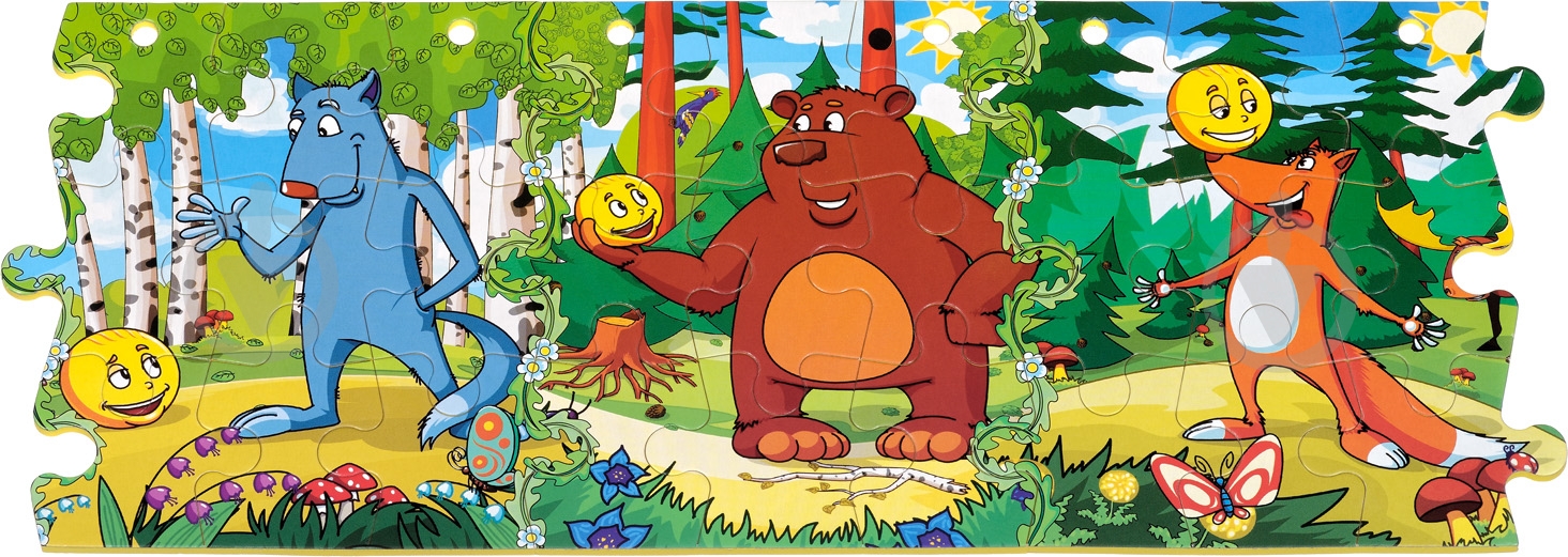 Книга-пазлы Бомик Колобок 743 - фото 4