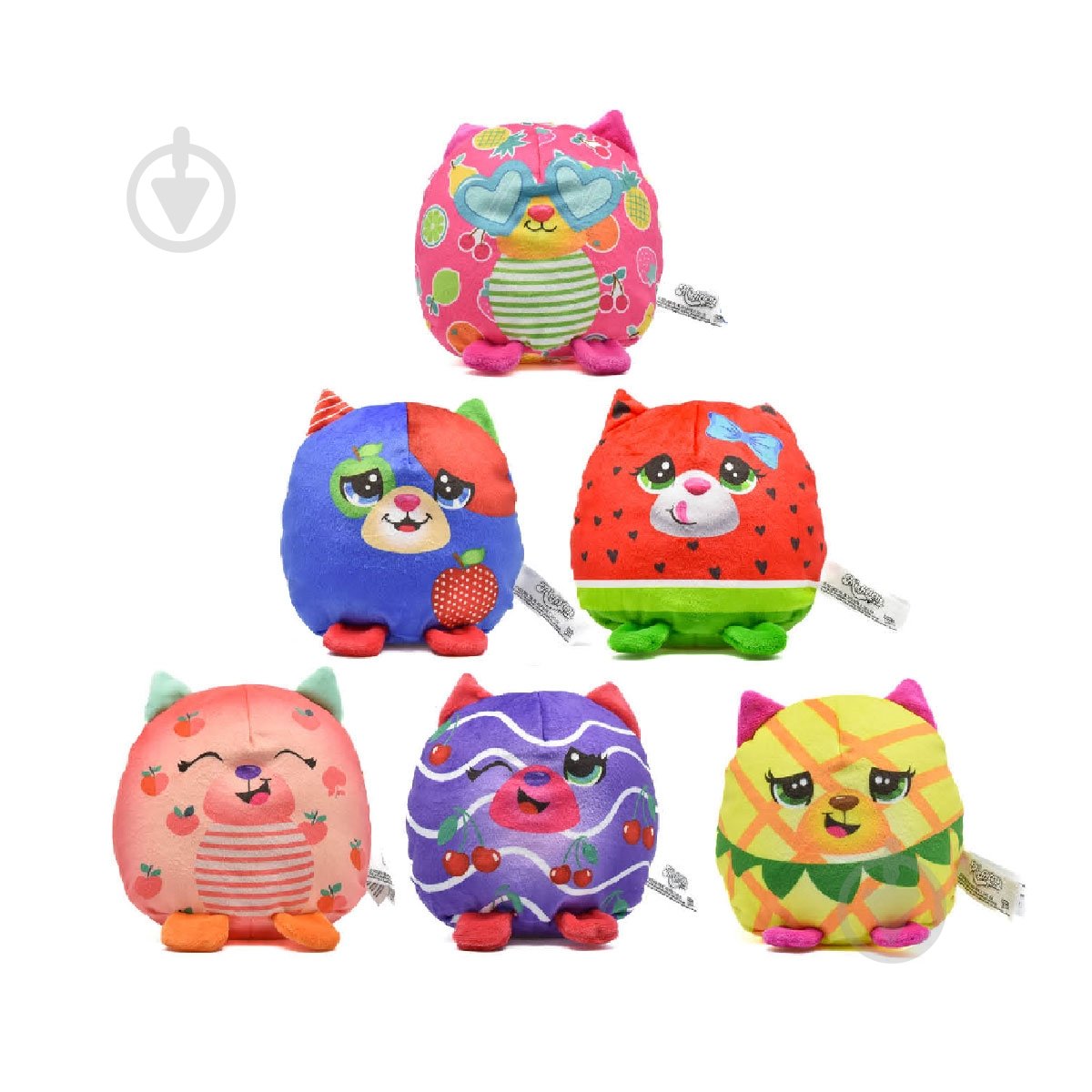 М'яка іграшка Misfittens Mini W3 Котик у банці 20 см різнокольоровий 03948(W3) - фото 2