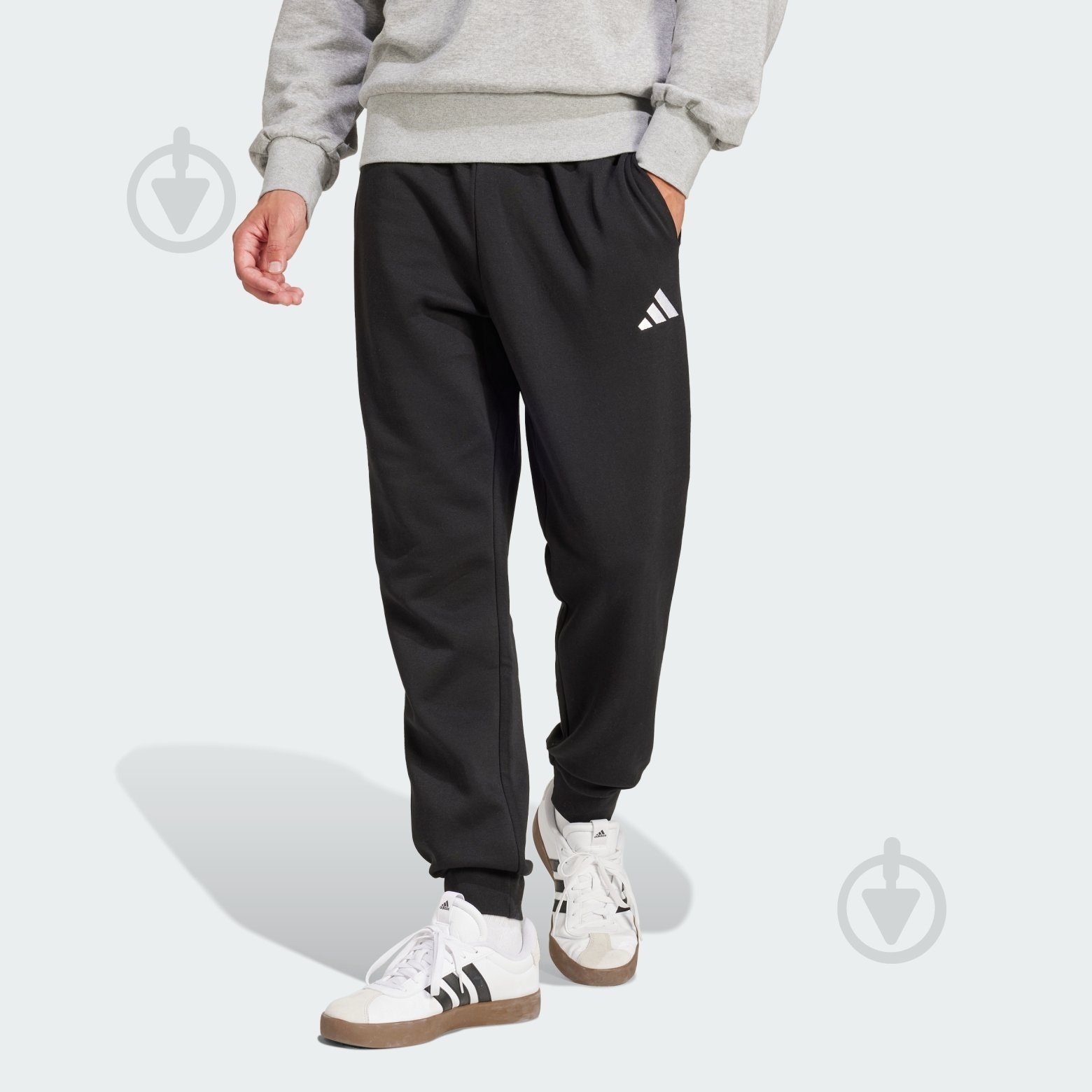 Штани Adidas M Feelcozy Pant JE3815 р. 2XL чорний - фото 1 Штани Adidas M Feelcozy Pant JE3815 р. 2XL чорний - фото 1
