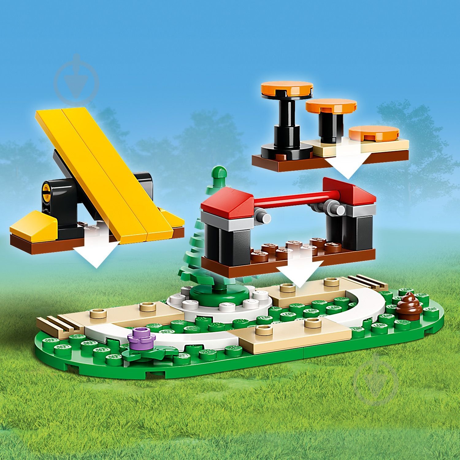 Конструктор LEGO City Мобільний майданчик для дресування поліцейських собак 60369 - фото 9