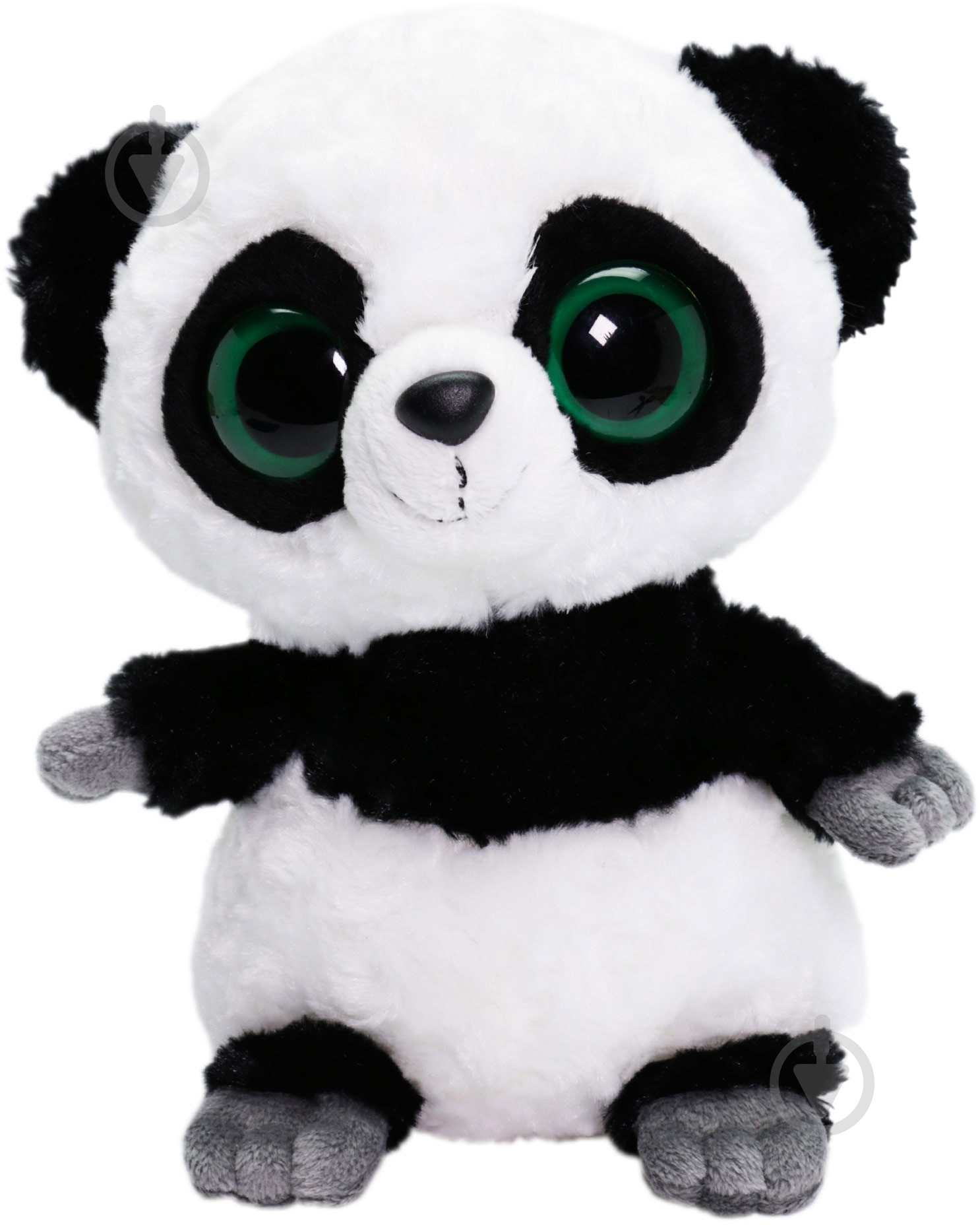 Мягкая игрушка Aurora Yoohoo Панда 25 см черный с белым 81336A - фото 1