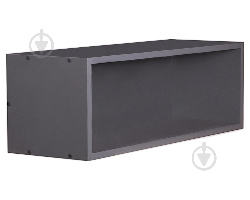 Полиця DC Венето 750x250 мм графіт - фото 1