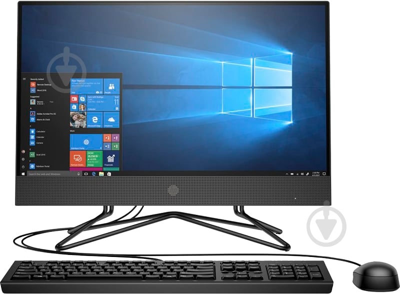 Моноблок HP 205 G4 24 AiO 23,8 (44F40ES) black - фото 1