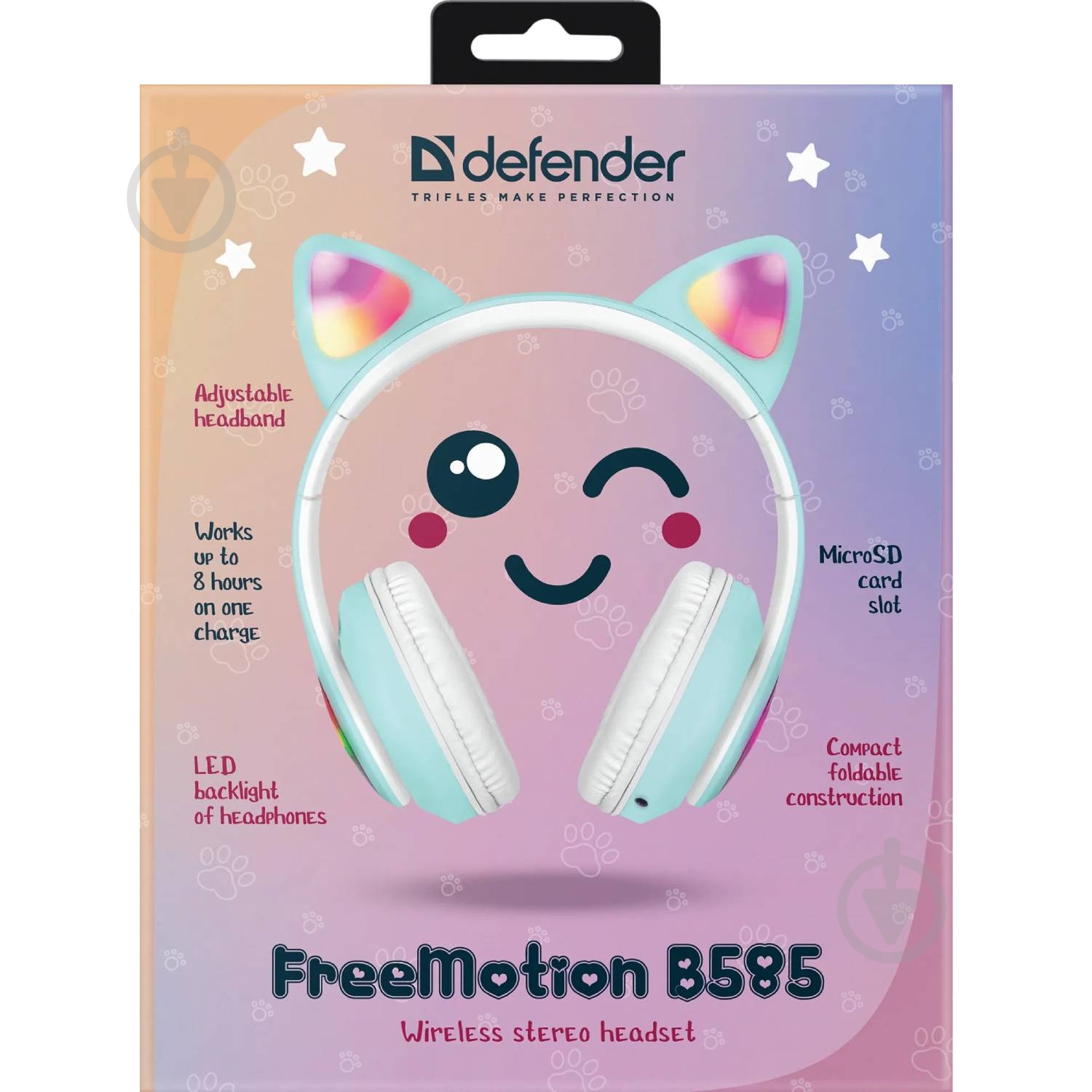 Bluetooth-гарнитура Defender FreeMotion B585 green (63588) - фото 6