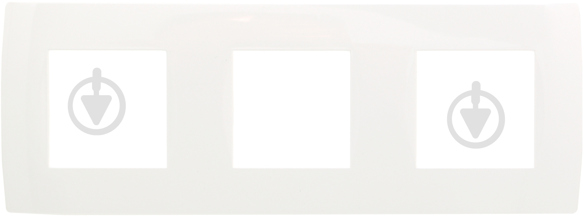 Рамка модульная TEM MODUL 3x2M горизонтальная белый 4324556 - фото 1 Рамка модульная TEM MODUL 3x2M горизонтальная белый 4324556 - фото 1