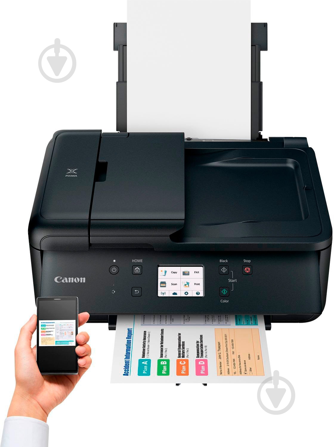 БФП Canon TR8540 Black Pixma А4 (2233C007) - фото 6