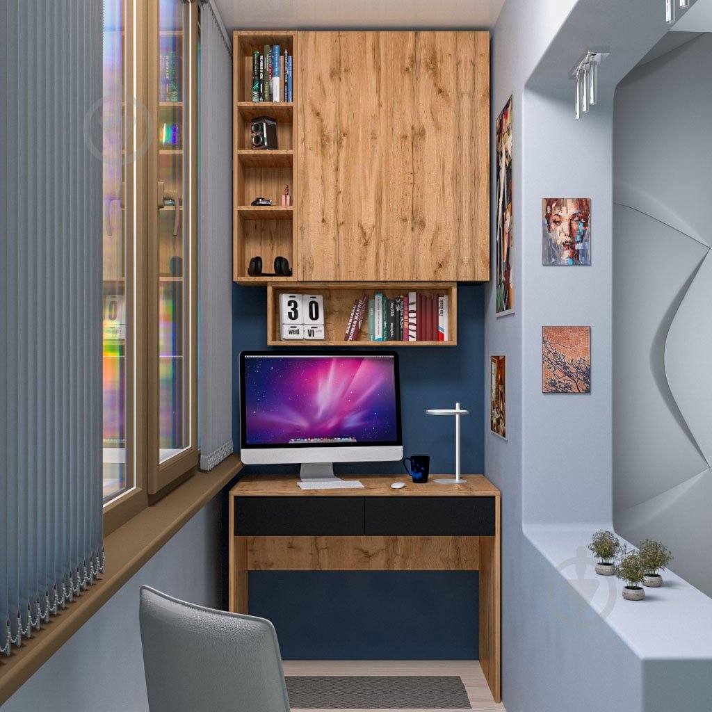 Стіл DC Венето 800х1000х500 мм дуб тахо/чорний/дуб тахо - фото 7 Стіл DC Венето 800х1000х500 мм дуб тахо/чорний/дуб тахо - фото 7