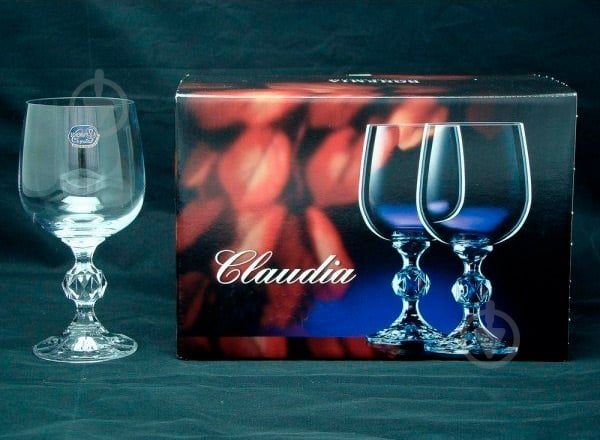 Набор бокалов для вина Bohemia Claudia 190 мл 6 шт. - фото 2