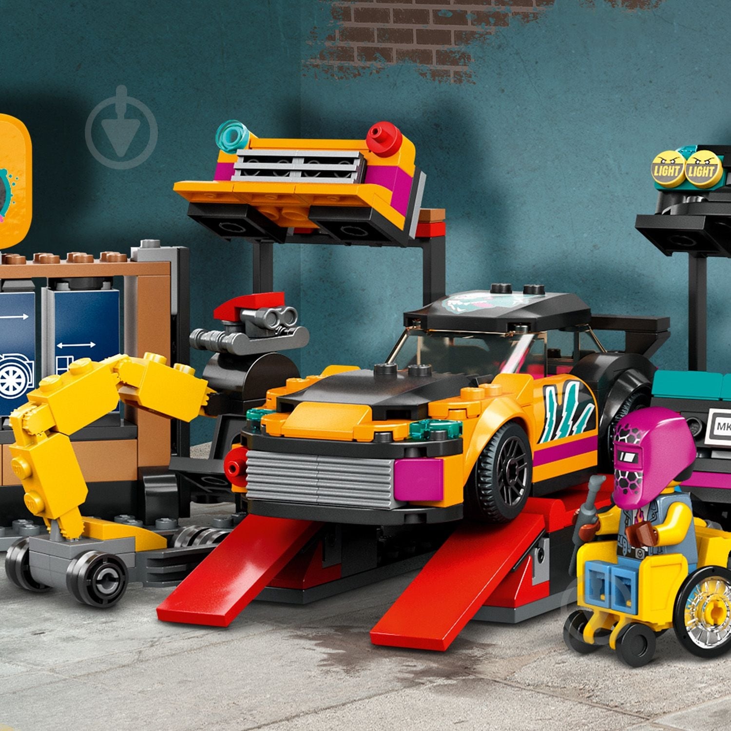 Конструктор LEGO City Тюнінг-ательє 60389 - фото 9 Конструктор LEGO City Тюнінг-ательє 60389 - фото 9
