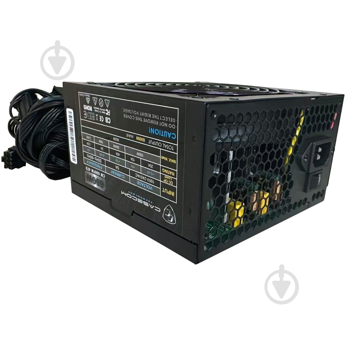 Блок питания CaseCom CM 600FM ATX 600 Вт - фото 1