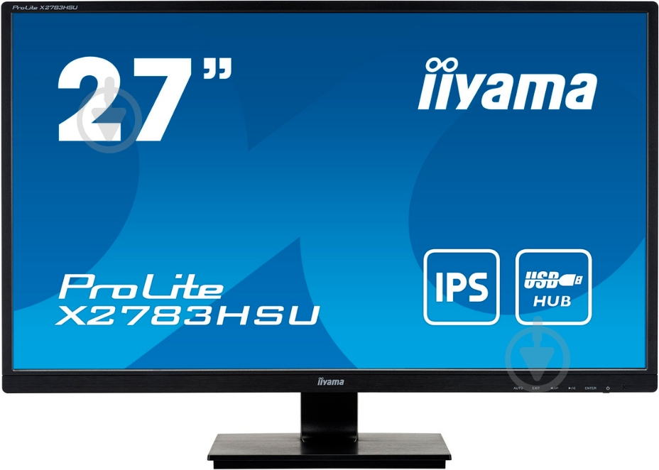 Монитор Iiyama ProLite 27" (X2783HSU-B6) - фото 1 Монитор Iiyama ProLite 27" (X2783HSU-B6) - фото 1
