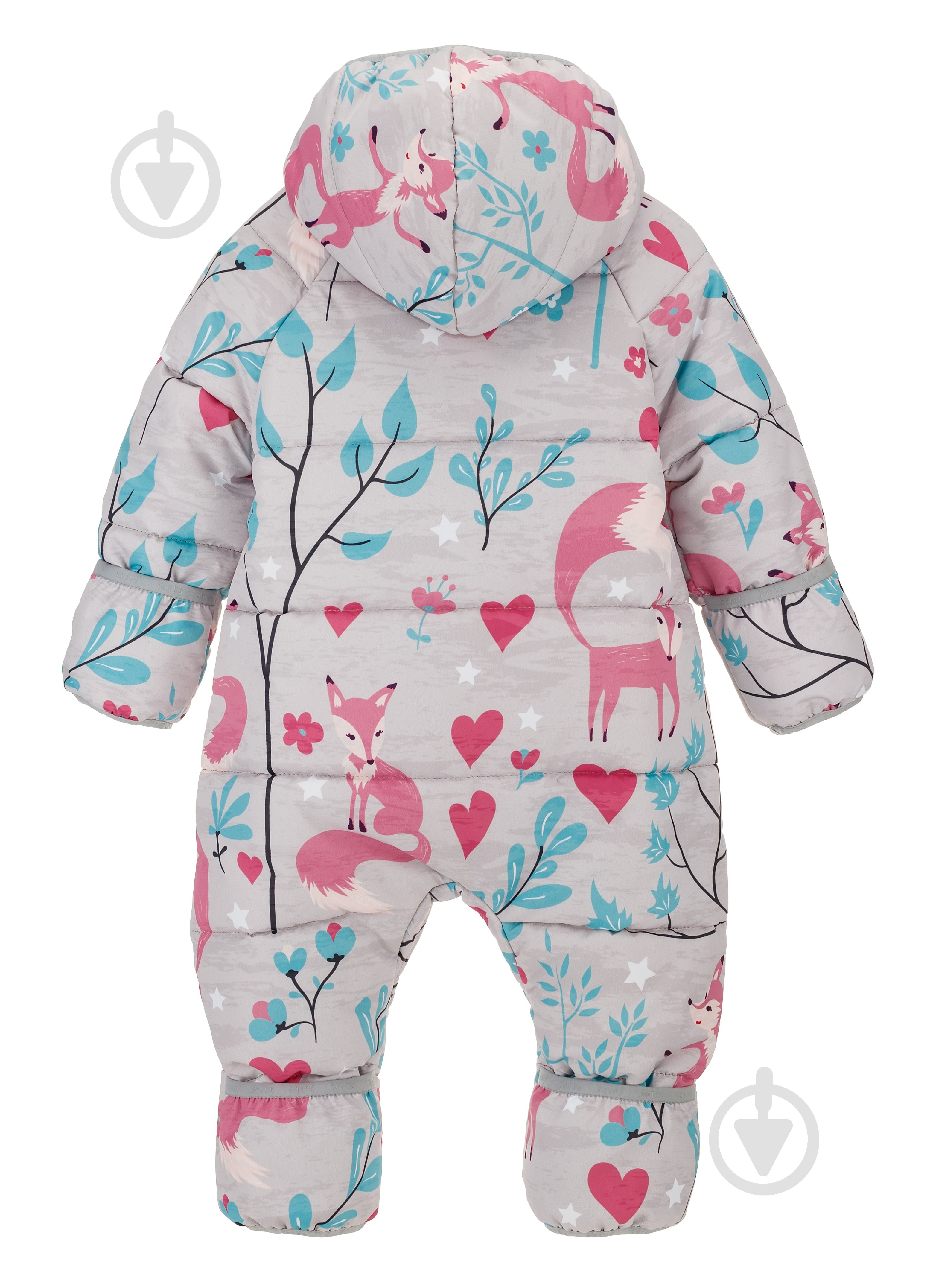 Комбинезон детский для девочек JOIKS р.92-98 бежевый KGE-14 - фото 2